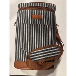 Tirrinia 2 Wine Bottle Insulated Tote Carrier